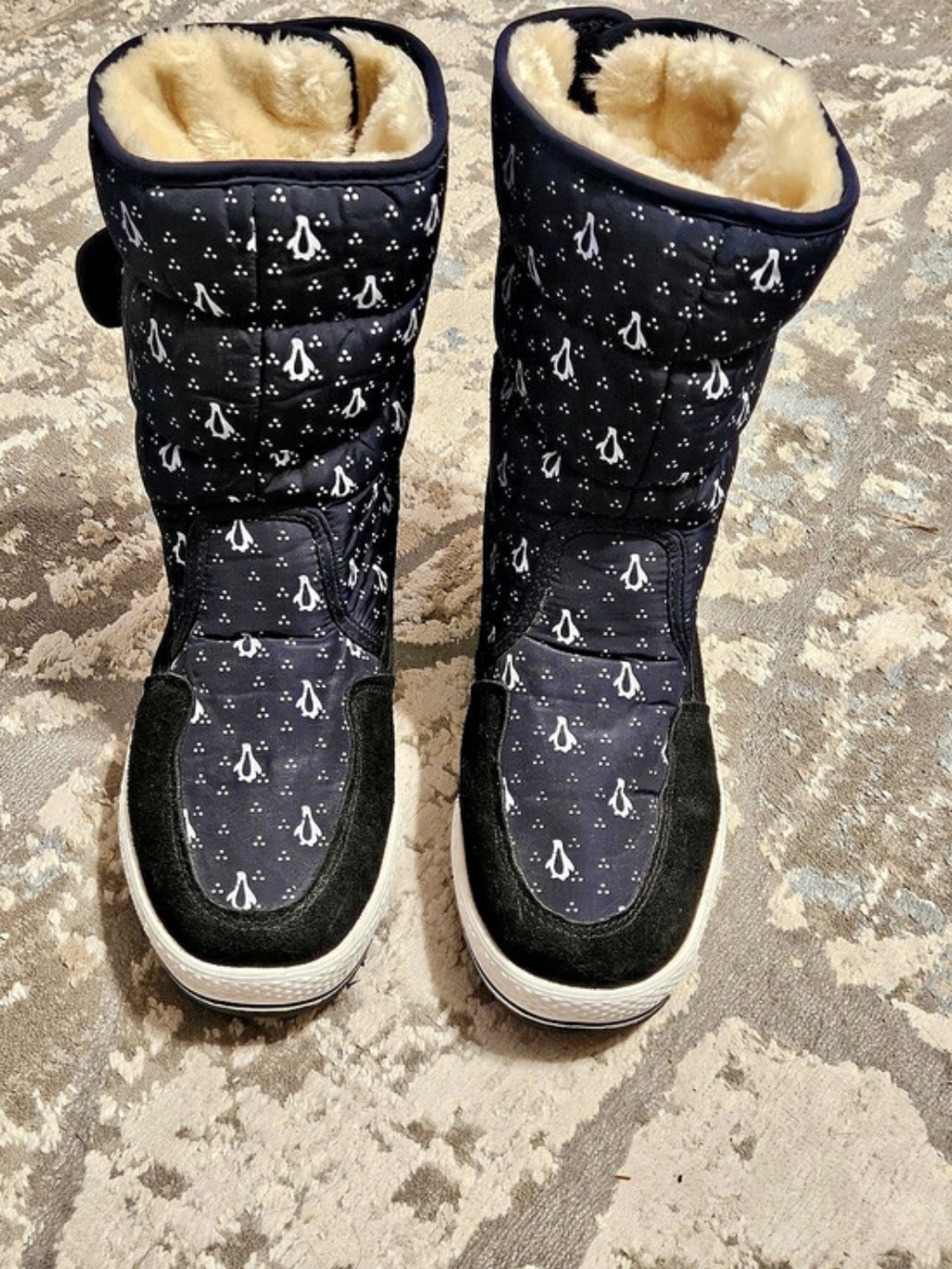 Warm Faux Fur Lined Winter Boots